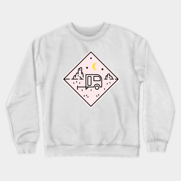 Cargo Line Crewneck Sweatshirt by polkamdesign